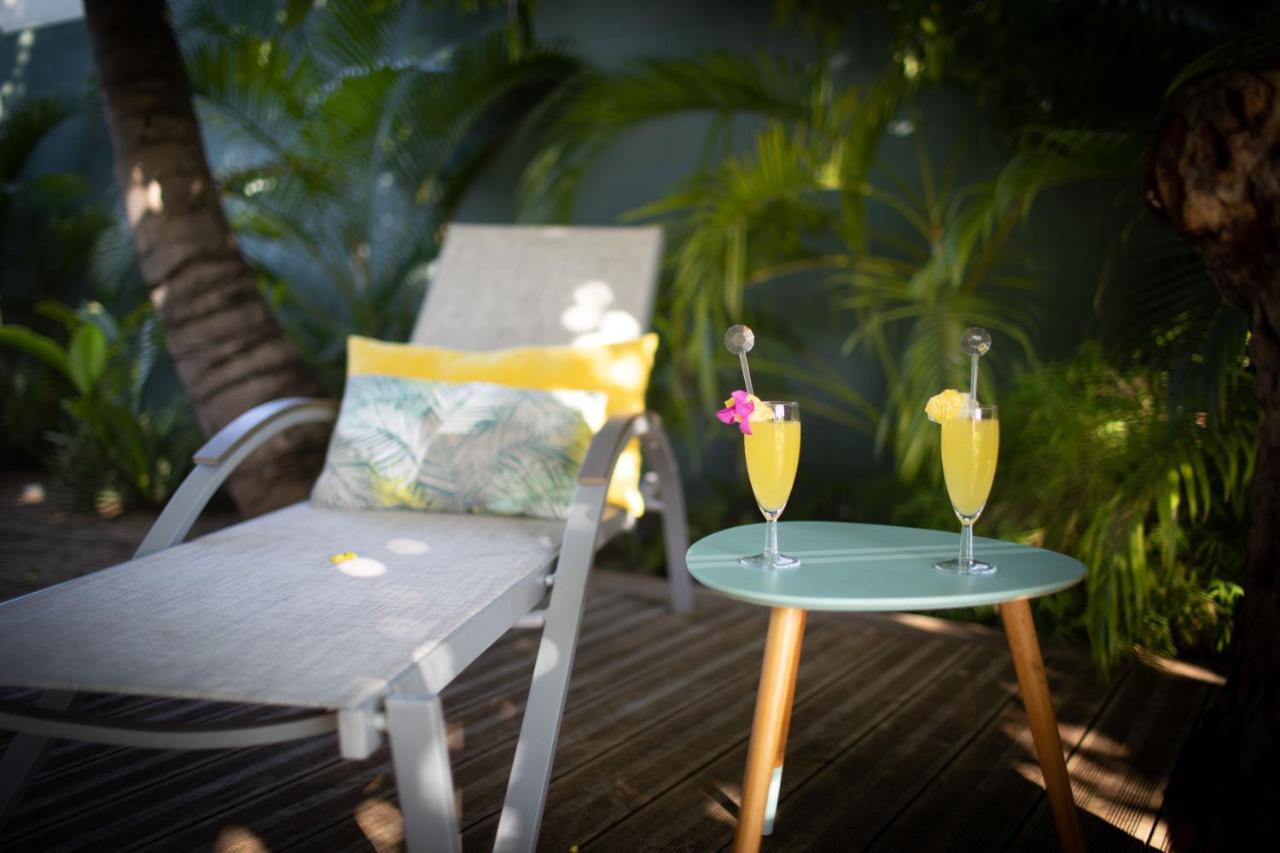 Jolie Case Creole, Lagon A Pied, Jardin Saint-Gilles-les Bains Exterior foto