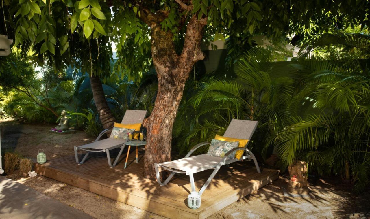 Jolie Case Creole, Lagon A Pied, Jardin Saint-Gilles-les Bains Exterior foto