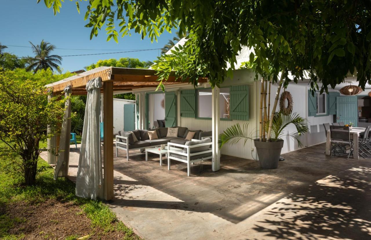 Jolie Case Creole, Lagon A Pied, Jardin Saint-Gilles-les Bains Exterior foto