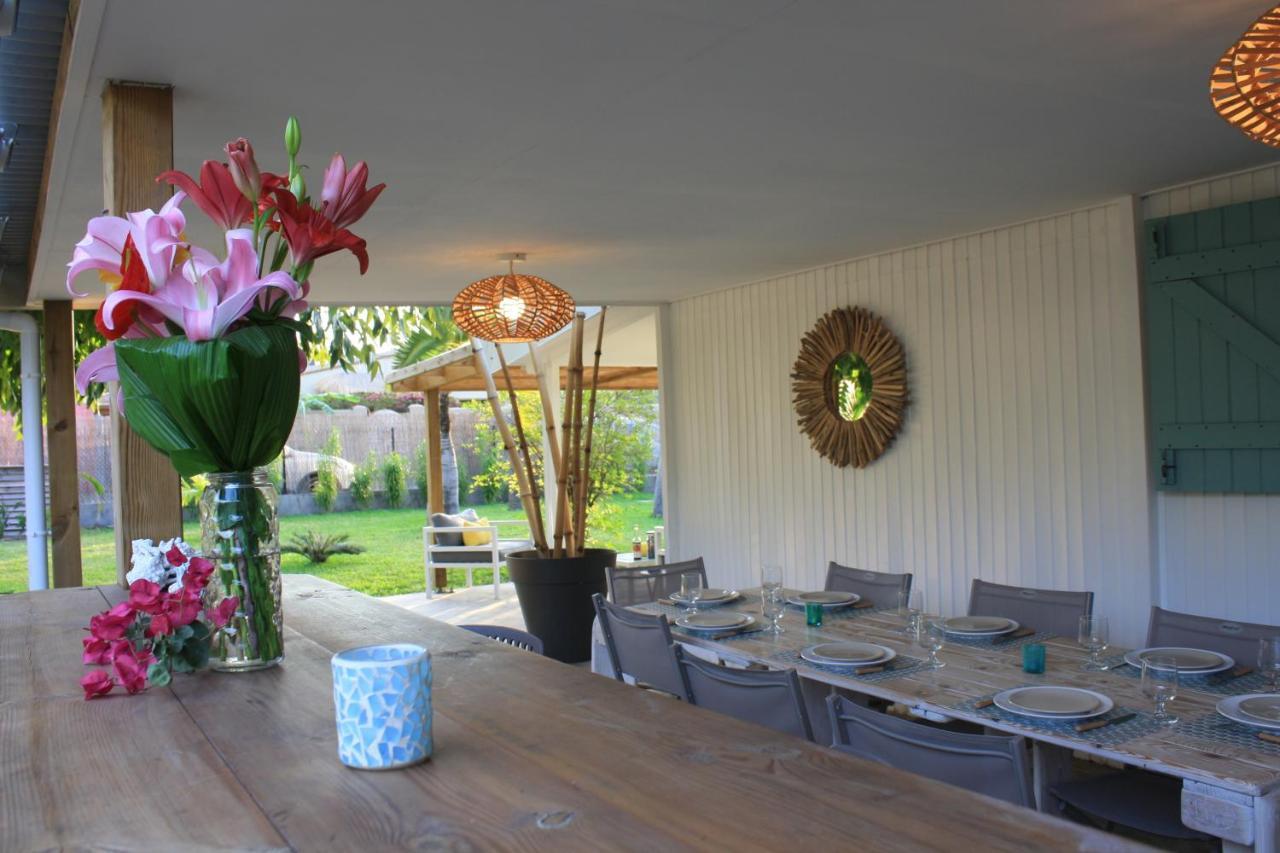 Jolie Case Creole, Lagon A Pied, Jardin Saint-Gilles-les Bains Exterior foto
